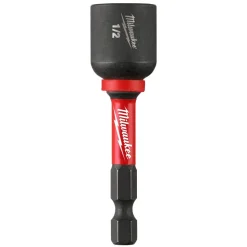 Milwaukee Tools SHOCKWAVE Impact Duty 1/2" x 2-9/16" Magnetic Nut Driver 49-66-4737