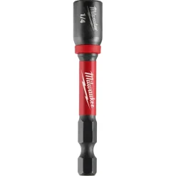 Milwaukee Tools SHOCKWAVE Impact Duty 1/4” x 2-9/16” Magnetic Nut Driver 49-66-4732