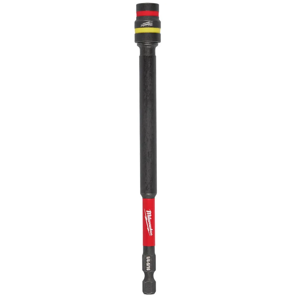 Milwaukee Tools SHOCKWAVE™ Impact Duty 1/4” and 5/16” x 6” QUIK-CLEAR™ 2-in-1 Magnetic Nut Driver 49-66-4745