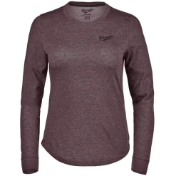 Milwaukee Tools Women's FREEFLEX™ Hybrid Tee - Long Sleeve Purple