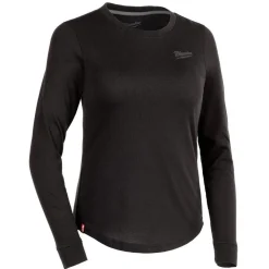 Milwaukee Tools Women's FREEFLEX™ Hybrid Tee - Long Sleeve Black
