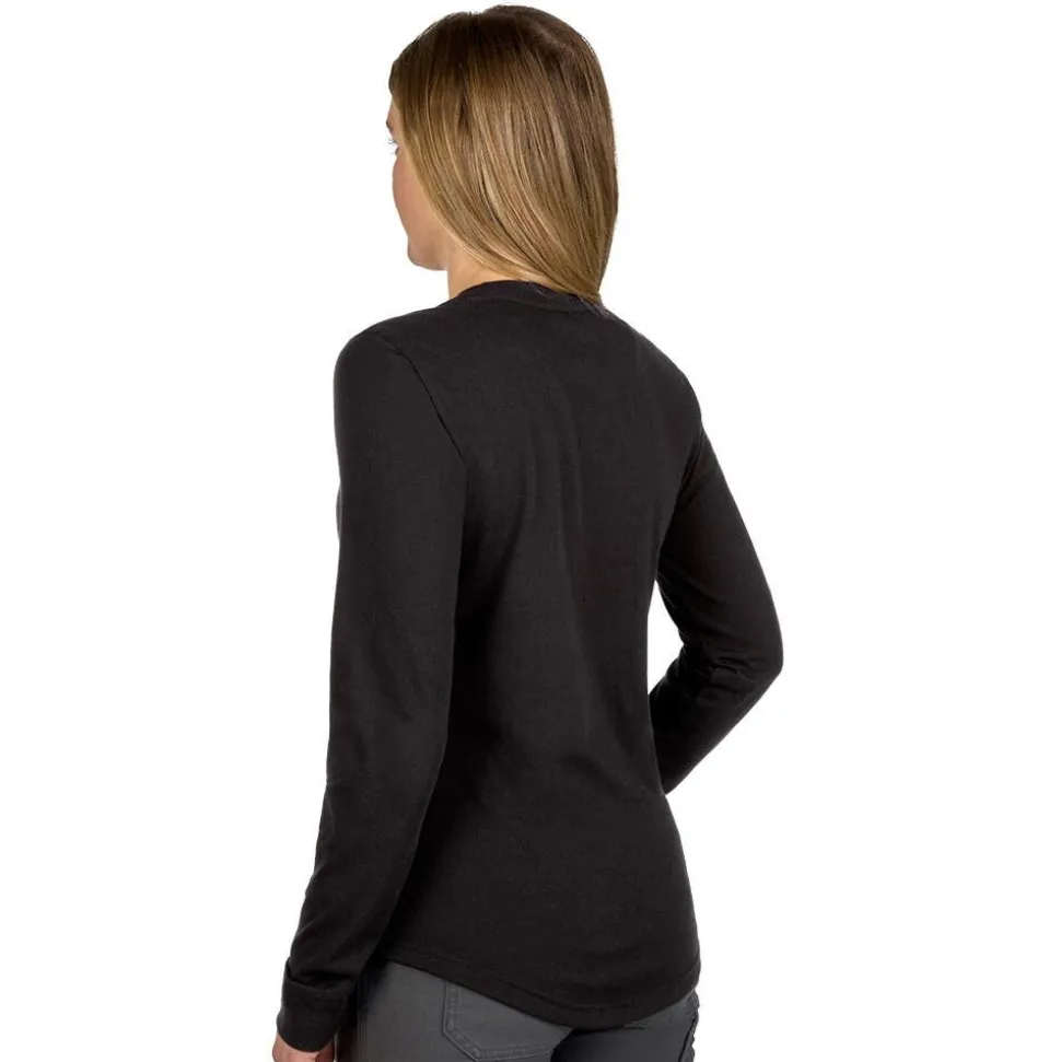 Milwaukee Tools Women's FREEFLEX™ Hybrid Tee - Long Sleeve Black