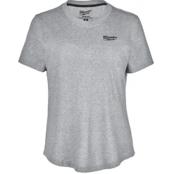 Milwaukee Tools Women's FREEFLEX Hybrid Tee - Short Sleeve - Grey F452G