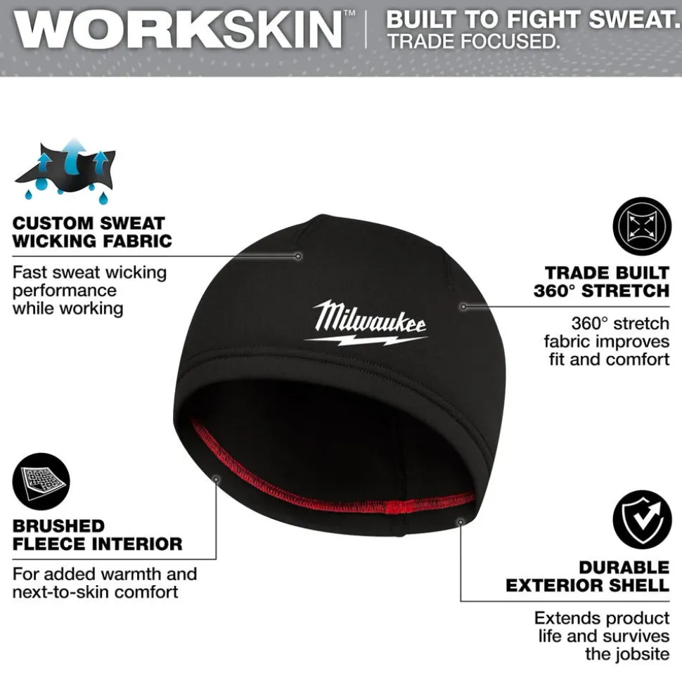 Milwaukee Tools WORKSKIN™ Low-Profile Beanie M752B