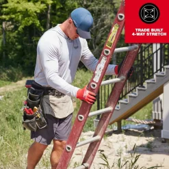 Milwaukee Tools WORKSKIN Hooded Sun Shirt Gray M550G