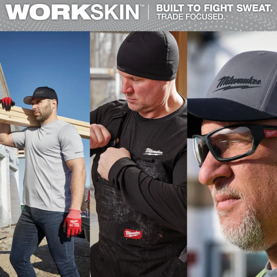 Milwaukee Tools WORKSKIN Hooded Sun Shirt Gray M550G
