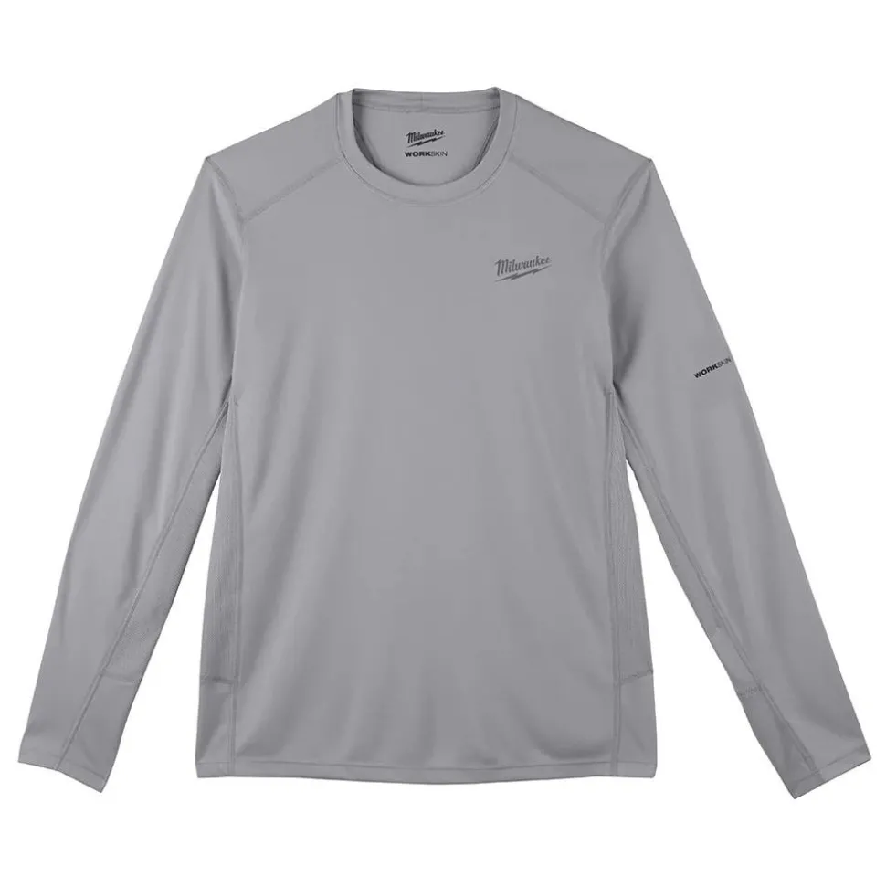Milwaukee Tools Workskin Lightweight Short Sleeve Performance Shirt Grey 415G