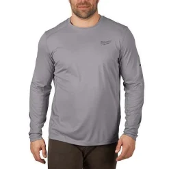 Milwaukee Tools Workskin Lightweight Short Sleeve Performance Shirt Grey 415G