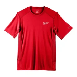 Milwaukee Tools Workskin Lightweight Short Sleeve Performance Shirt Red 414R