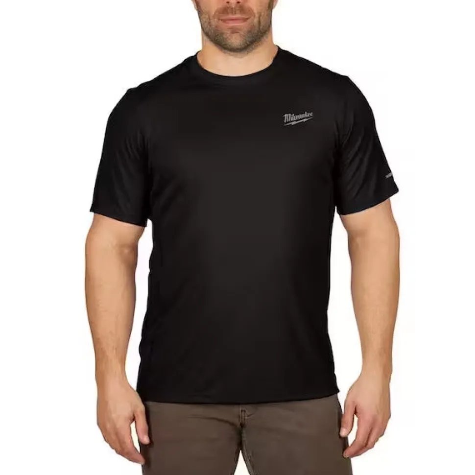Milwaukee Tools Workskin Lightweight Short Sleeve Performance Shirt Black 414B