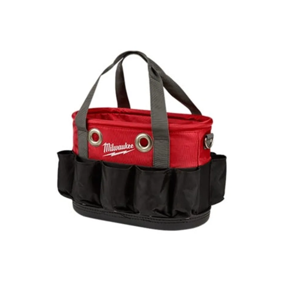 Milwaukee Underground Utility Oval Bag 24 Pocket Solid Base 48-22-8275