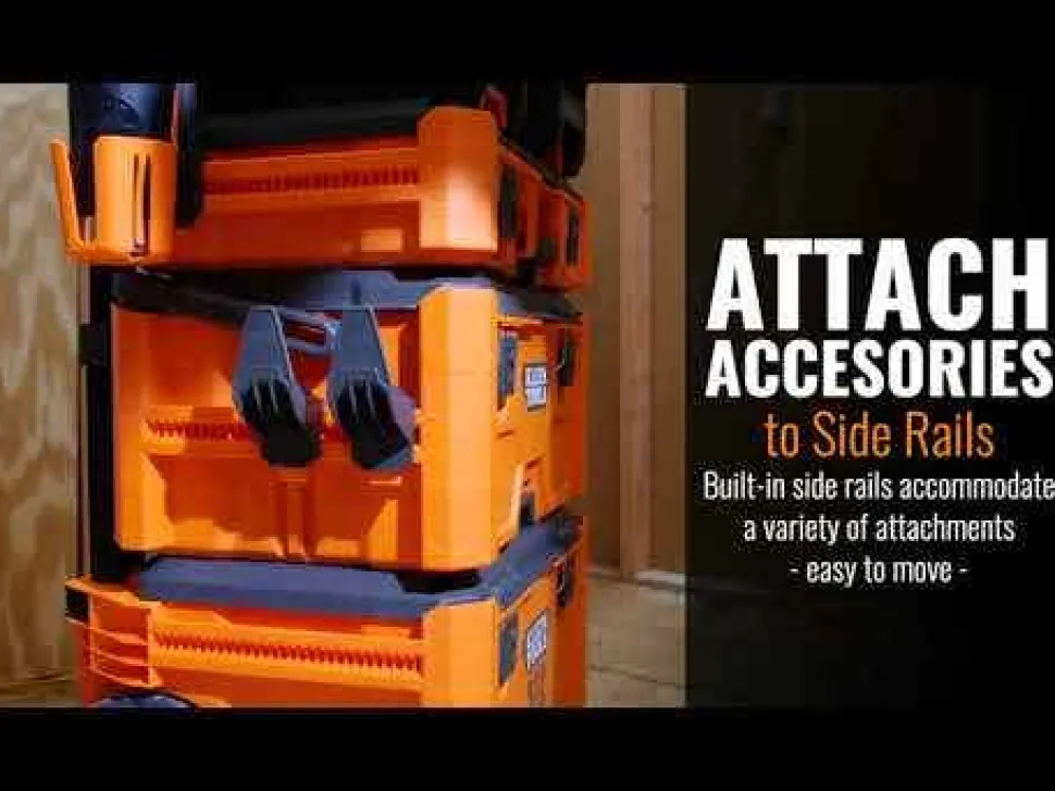 MODbox Rolling Toolbox w/ Medium and Three Drawer Toolbox Bundle