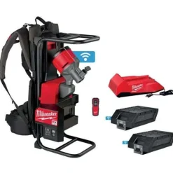 MX FUEL Backpack Concrete Vibrator Kit w/ MX FUEL REDLITHIUM HD12.0 Battery Pack Bundle