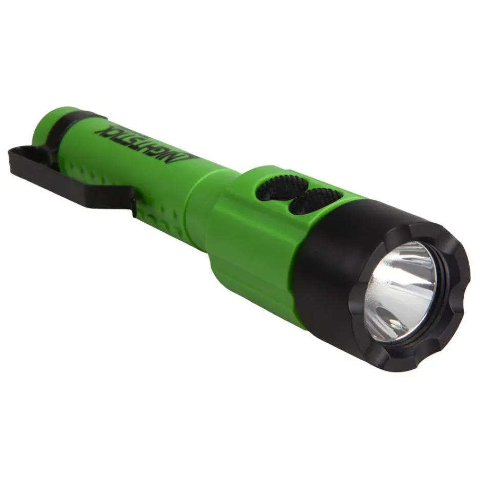 Nightstick Flashlight with Laser 140 Lumens (2x AA) NSP-2414GXL