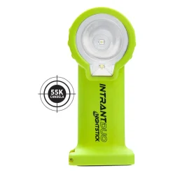 Nightstick Intrinsically Safe [Zone 0/20] INTRANT DUO TURBO IS Dual-Light Angle Light - 250 Lumens (4 AA's) XPP-5564GX