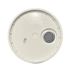 Ohio Power Tool 5 Gal White Spout Lid Bucket Lid