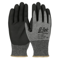 PIP G-Tek PolyKor A5 Cut 18 Gauge Seamless Knit Blended Gloves Touchscreen 555