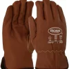 PIP Safety | West Chester Boss Xtreme AR Top Grain Goatskin Leather Drivers Glove with Oil Armor, Large KS9911KP/L