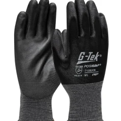 PIP Safety | West Chester G-Tek PosiGrip Nylon Glove with Polyurethane Coated Flat Grip 713SUCB/M