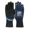 PIP Safety / West Chester Seamless Knit Single-Layer PolyKor/ Acrylic Blend Glove with Double-Dip Latex MicroSurface Grip on Palm & Fingers, Blue, Large, 12 Pair 41-8014/L