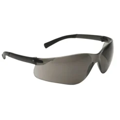 PIP Safety Zenon Z13 Rimless Safety Glasses with Dark Gray Temple; Gray Lens and Anti-Scratch Coating 250-06-5501