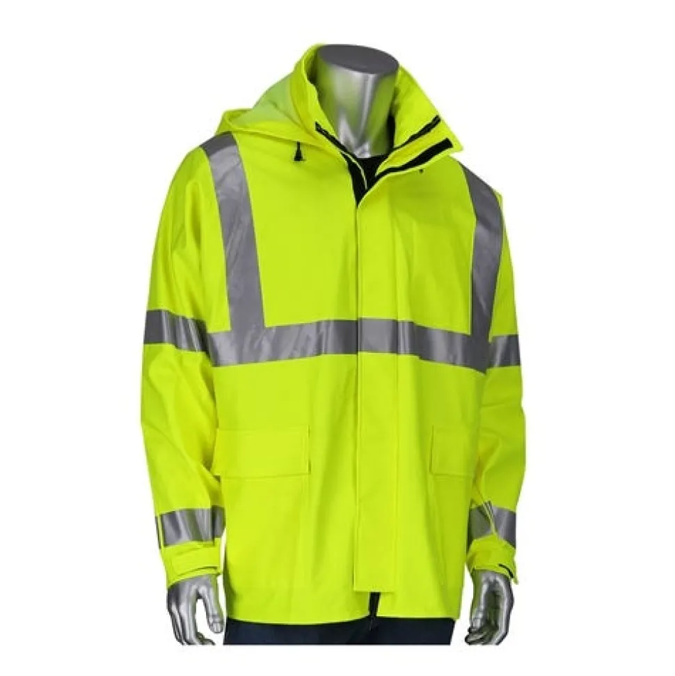PIP VizAR ARC / FR ANSI Type R Class 3 Heavy Duty Waterproof Breathable Jacket