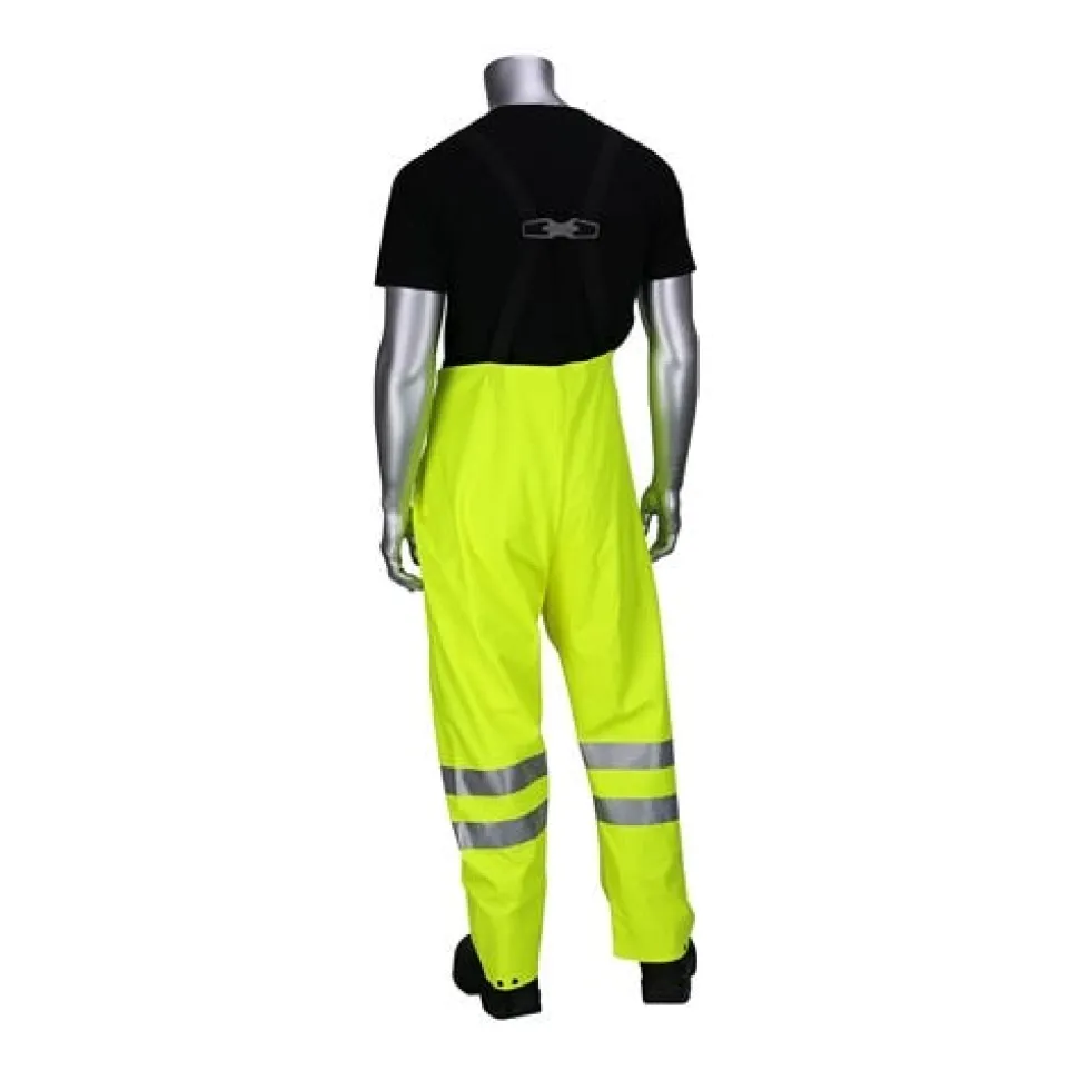 PIP VizAR ARC / FR ANSI Type R Class E Heavy Duty Waterproof Breathable Bib 355-2501AR 4 XL PIP355-2501AR-LY