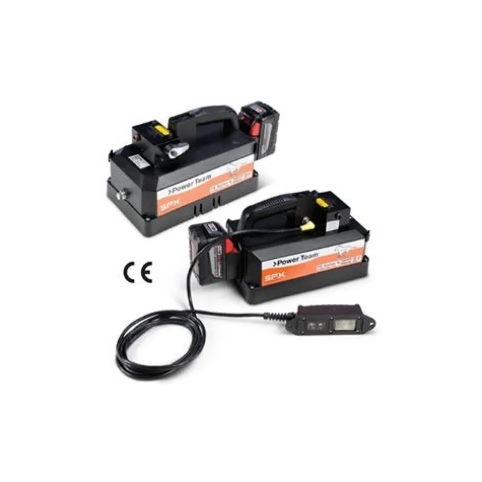 Power Team M18 Cordless Single Acting Hydraulic Pump with 10' Pendant Cord PB102P-1