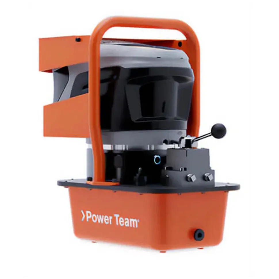 Power Team SPX 4-Way 3-Position Pump, Tandem Center, 4.8 L Useable Oil Cap, 9506 Valve PB43MD1P-1