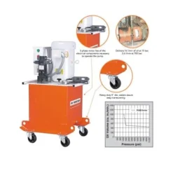 Power Team Up to 1000 Ton Electric Hydraulic Pump - Double Acting PE4004