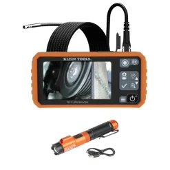 Pro Borescope w/ Focus Flashlight w/ Red Laser USB Rechargeable 350 Lumens