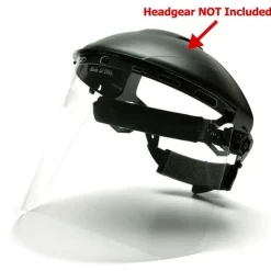 Pyramex Clear Polyethylene Replacement Face Shield S1010