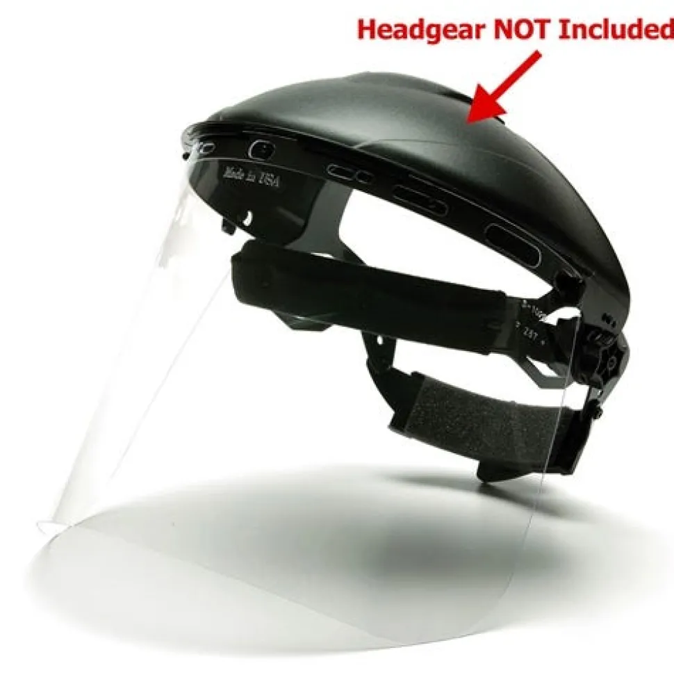 Pyramex Clear Polyethylene Replacement Face Shield S1010