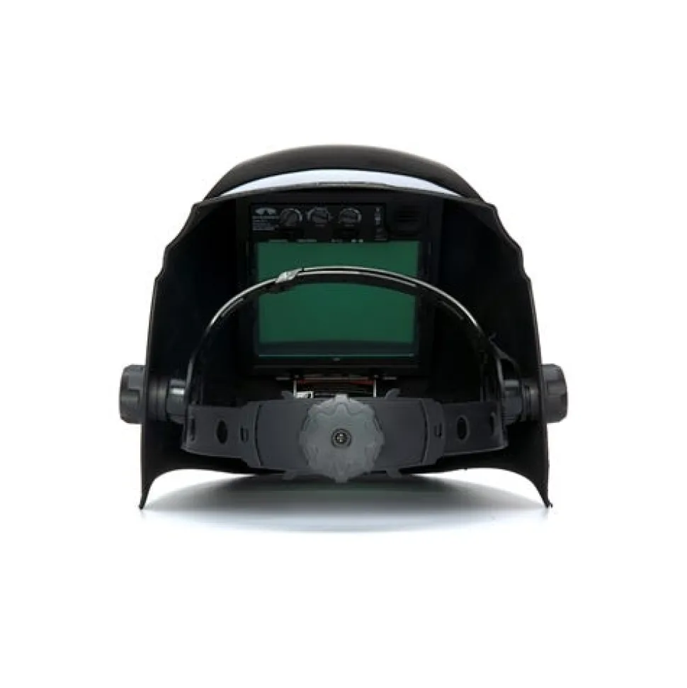 Pyramex Leadhead Glossy Black Decorated Auto Darkening Welding Helmet WHAM3030GB