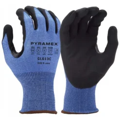 Pyramex Micro-Foam Nitrile A4 Cut 18 Gauge Gloves GL613C