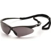 Pyramex PMXTREME Gray Anti-Fog Lens with Black Frame and Cord SB6320STP