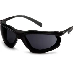 Pyramex Proximity Dark Gray H2MAX Anti-Fog Lens Black Frame SB9323STM