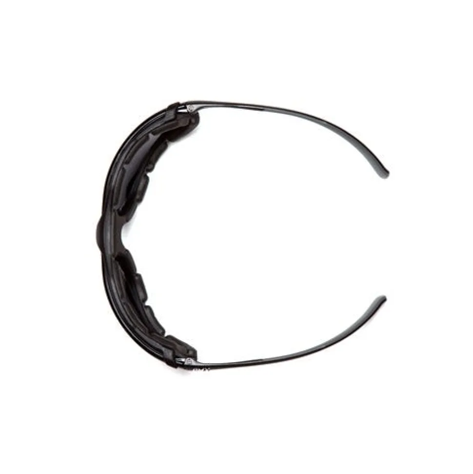 Pyramex Proximity Dark Gray H2MAX Anti-Fog Lens Black Frame SB9323STM