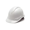 Pyramex Ridgeline Cap Hard Hat White Ratchet HP44110