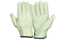 Pyramex Safety Value Cow Leather Driver Gloves Keystone Thumb Medium (12 Pack) GL2001KM