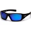 Pyramex Velar Safety Glasses w/ Mirror Blue Lens SB10465D