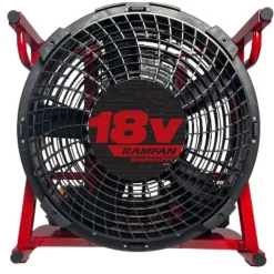 RAMFAN 18V BrushlessPPV 18", DeWALT FLEXVOLT Compatible (No Battery) EL5518D