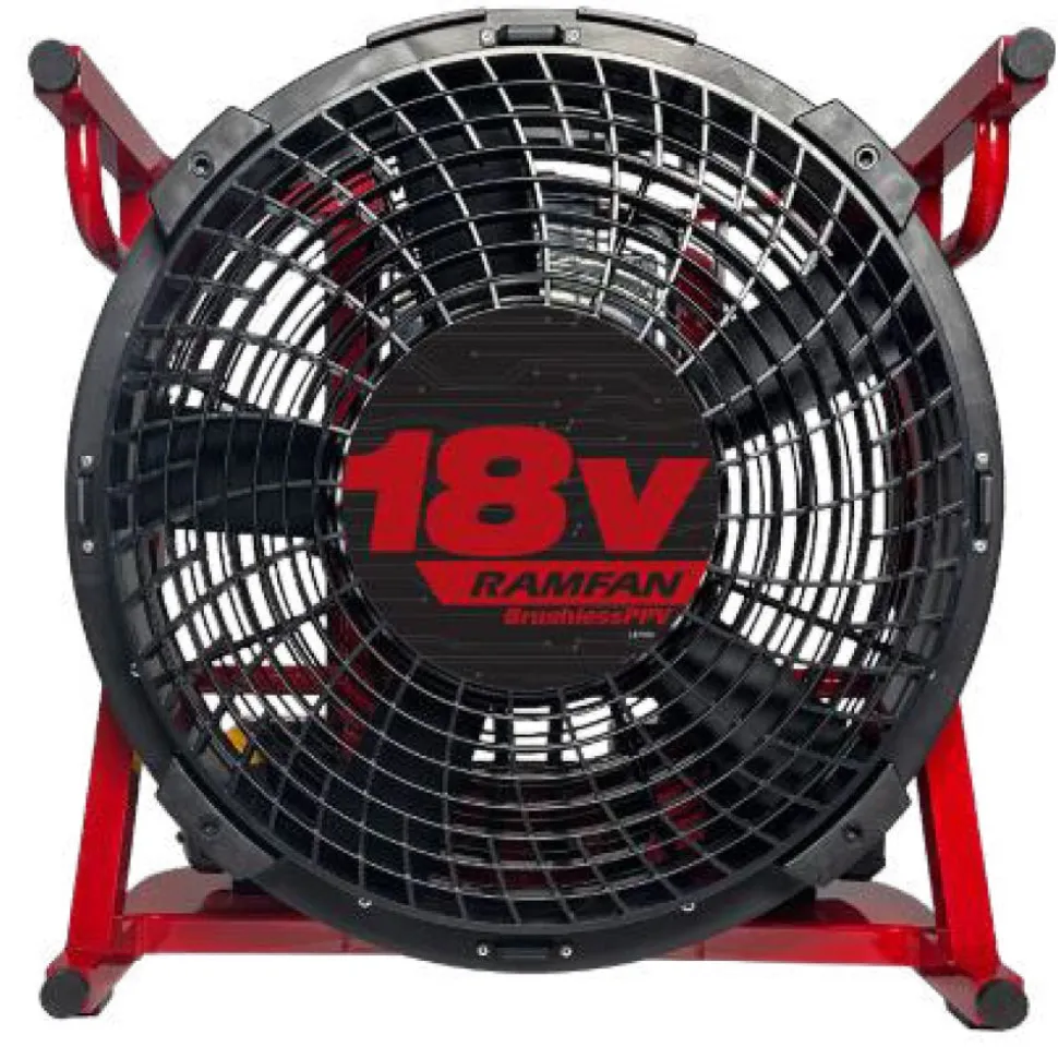 RAMFAN 18V BrushlessPPV 18", DeWALT FLEXVOLT Compatible (No Battery) EL5518D