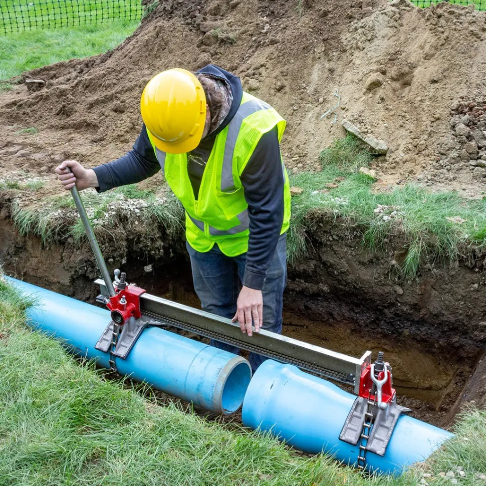 Reed PPJVS Plastic Pipe Joiners For Gasketed Pipe (1 Pair) 04441