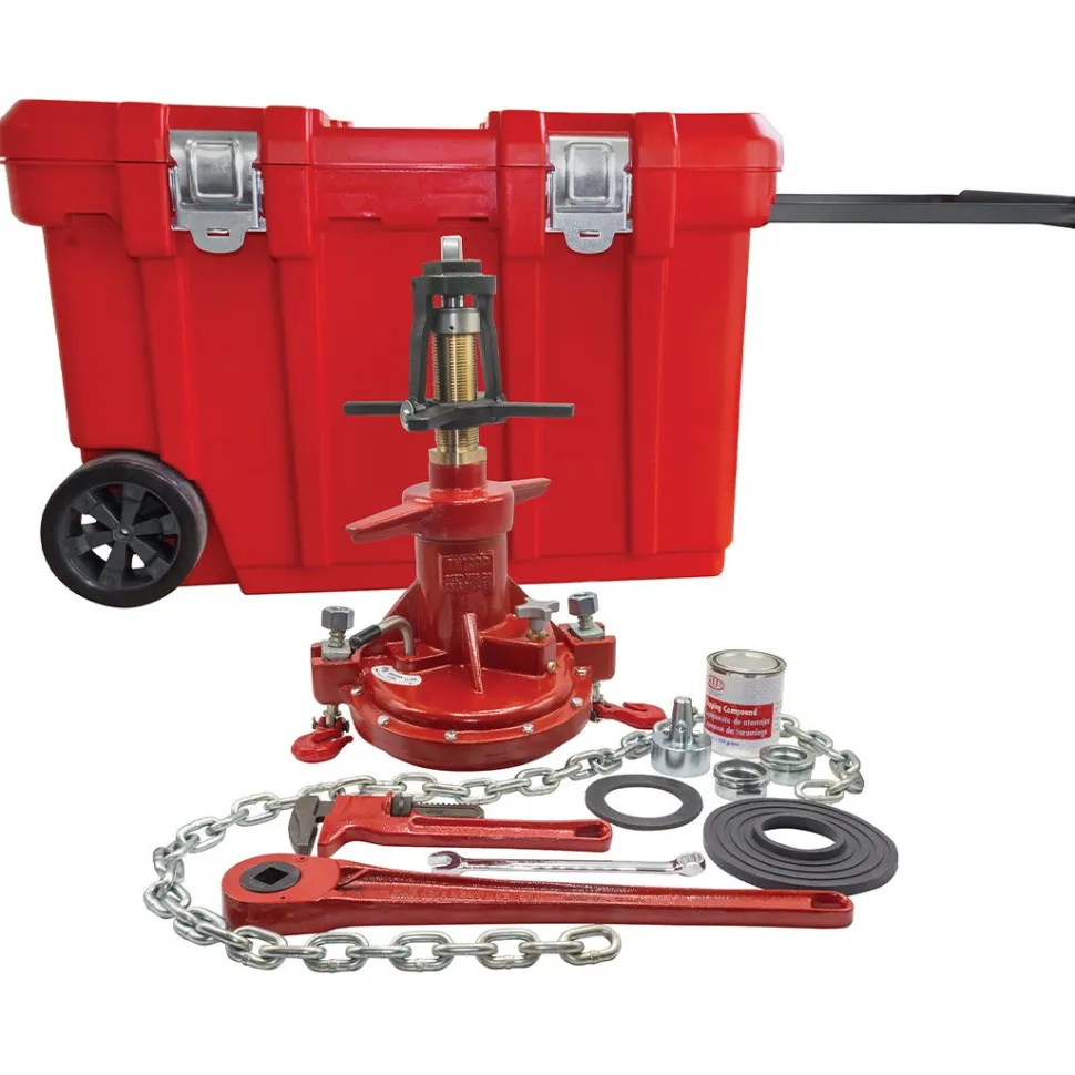 Reed TM1100 3/4" - 1" Direct Tapping Machine Kit 09300