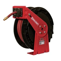 Reelcraft 3/8" x 50' Medium Duty Air/Water Hose Reel 300psi RT650-OLP