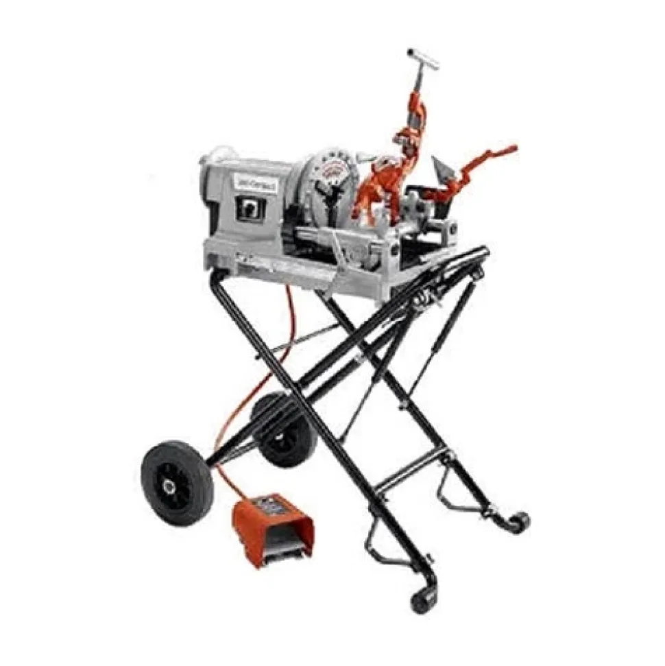 RIDGID 300 Compact 1/2"-2" Threading Machine + 250 Stand 67182