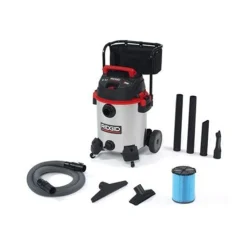 RIDGID 16 Gallon 1610RV Stainless Steel Wet/Dry Vac 50353