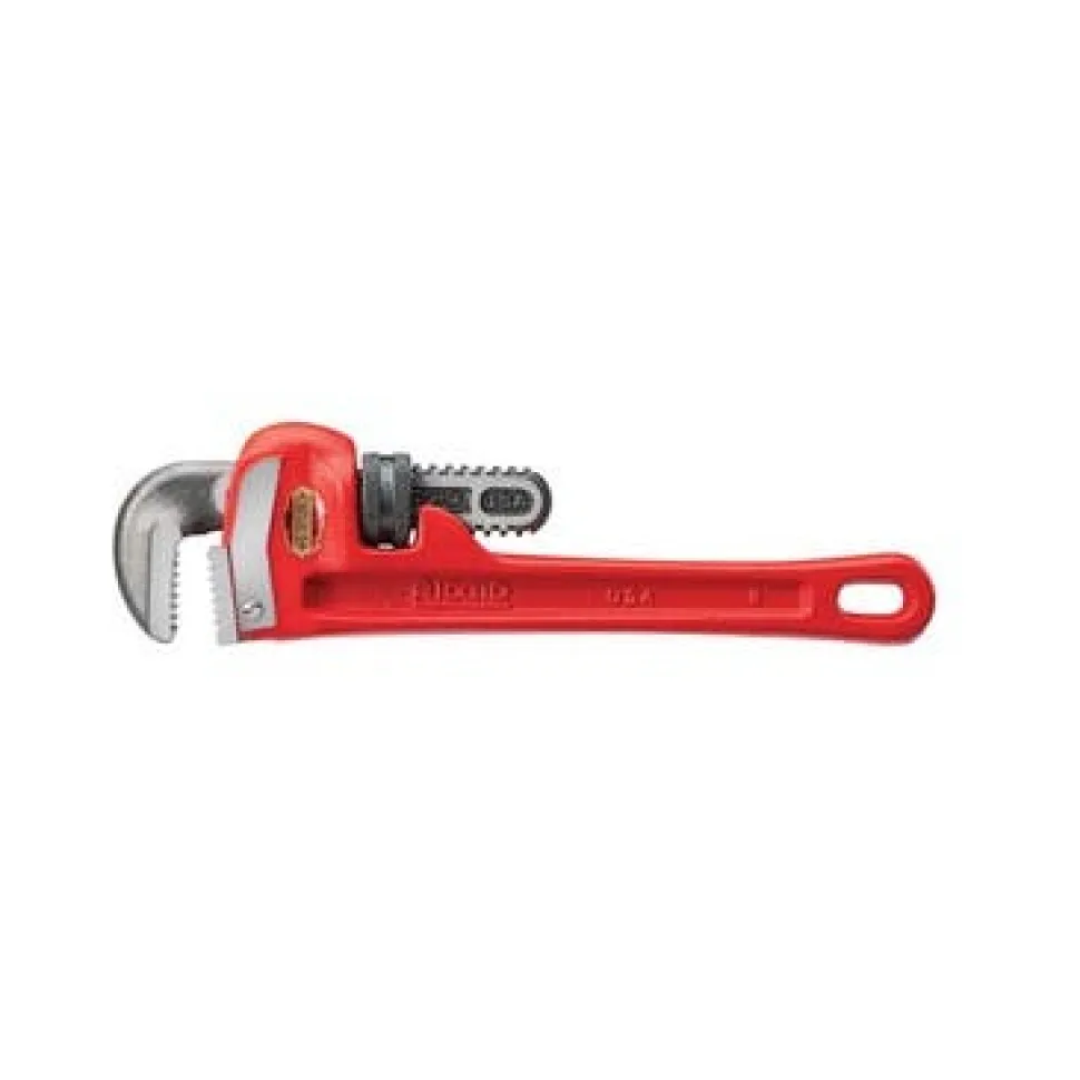 RIDGID 8" Heavy-Duty Straight Pipe Wrench 31005