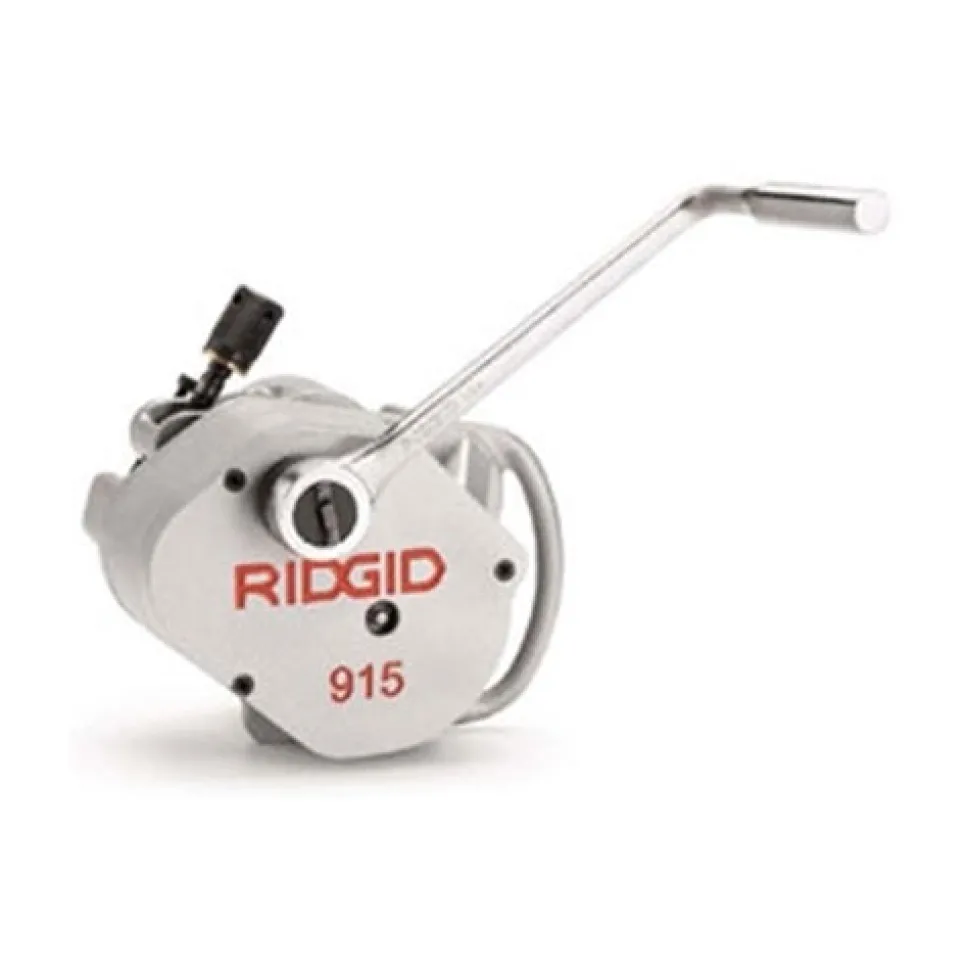 RIDGID 915 Roll Groover w/ 2"-6" 10 (2" - 3 1/2" Sch. 40) Roll Set 88232